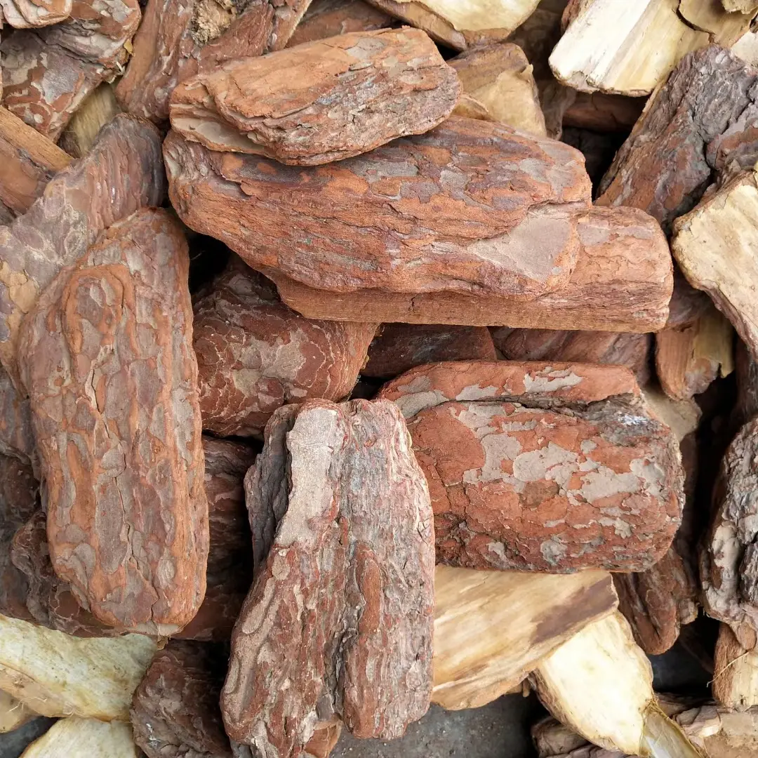 Factory direct landscaping mulch grinding pine bark